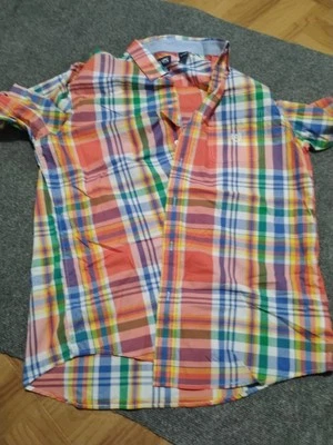 Chaps Lt Multicolor Button Down Shirt Sleeve Shirt Bright Color Shirt - Image 1 of 2