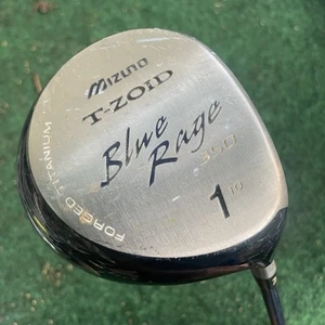 Mizuno T-Zoid Blue Rage Driver Forged Titanium 350cc 10° S Flex Stiff Graphite - Picture 1 of 6