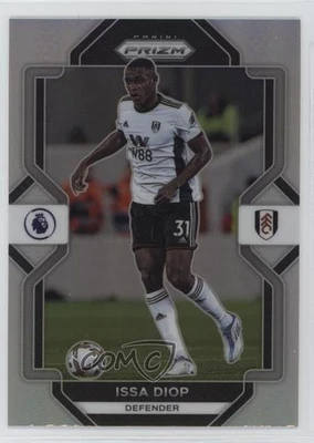 2022-23 Panini Prizm Premier League Silver Prizm Issa Diop #71 - Image 1 of 2