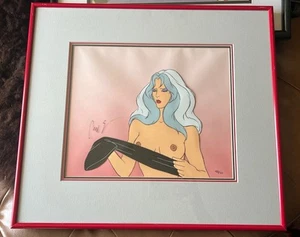🩵 Limited Edition Cel 1980 Movie Heavy Metal Taarna 48/50 Signed Michael Gross - Picture 1 of 7