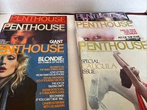 Lot Of 6 Penthouse Magazines  - Picture 1 of 4