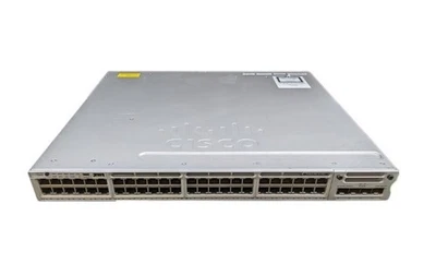 Cisco WS-C3850-48PW-S 48 Port Gigabit Ethernet PoE Managed Switch - Image 1 of 3