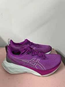 Zapatos para mujer ASICS Novablast 4 talla 9,5 púrpura EE. UU. informales al aire libre con cordones logotipo - Imagen 1 de 11