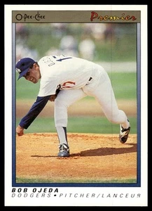 1991 O-Pee-Chee Premier Bob Ojeda Los Angeles Dodgers #91 - Picture 1 of 2