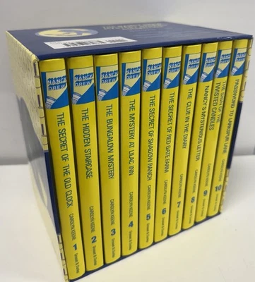 The Nancy Drew Collection 10 Book Set Mystery Stories Vol 1-10 - VG+ COND - Image 1 of 4