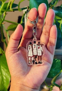 Wade Bosh Lebron Heat Custom Acrylic Keychain - Picture 1 of 2