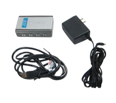 D-Link 4-Port Powered USB 2.0 Hub DUB-H4 - Image 1 of 4