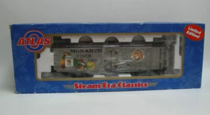 ATLAS 7729-1 O 40' Woodside Reefer Monarch Foods #14250 (2-Rail) - Picture 1 of 5