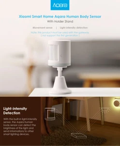 Xiaomi Smart Home Aqara Human Body Sensor ZigBee Wireless 7m Detection Distance - Picture 1 of 4