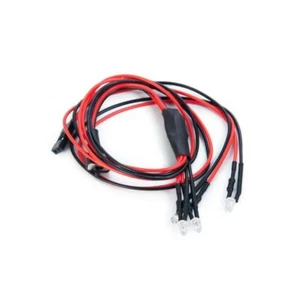 RC Hop Ups Front 3mm LED Set (4) for Axial SCX24 Models - Picture 1 of 1