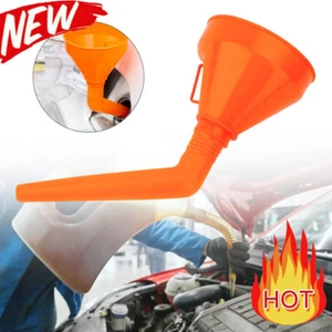 Großer flexibler Auto-Wasser-Öl-Trichter Diesel Benzin mit Ausguss & Filter ~ - Bild 1 von 13