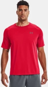 Under Armour Men's UA Tech 2.0 Short Sleeve Athletic T-Shirt, Red, X-Large, NWT - Picture 1 of 1