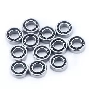 12pz cuscinetti acciaio 3X6X2mm per WPL C14 C24 C34 C44 MN D90 MN-90 MN99S RC Auto - Foto 1 di 6