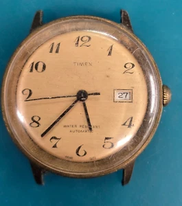 1973 Timex Men's Automatic Wristwatch 465613273 - Watchmaker Repair Parts - Picture 1 of 3