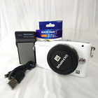 [TOP MINT] olympus Pen Mini E-PM1　white  Body  With Box from Japan