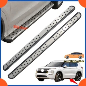 Fit For Mitsubishi Outlander 2022-2024 Running Boards Side Steps Pedals Nerf Bar - Picture 1 of 19