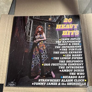 20 Heavy Hits - Ohio Express Strawberry Alarm Clock Crystal Records Sealed LP - Picture 1 of 2