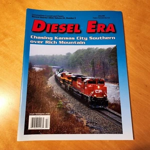 Revista Diesel Era Vol 34 2023 Kansas City Southern Norfolk Western SD40-2 - Imagen 1 de 3