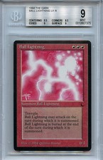 MTG Dark Ball Lightning BGS 9.0 (9)  Mint Card Magic the Gathering 7375