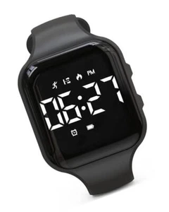 Non- Led Fitness Tracker Watch,Digital Pedometer Watch,with Step Clock, Great - Picture 1 of 7