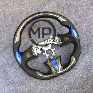 Custom Carbon Fiber Steering Wheel Fit For Infiniti Q50 QX50 2014 2015 2016 2017 - Bild 1 von 7