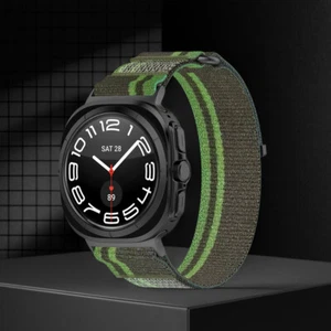 Nylon Sports Strap Soft Bracelet for Samsung Galaxy Watch 7 Ultra 47mm (G) Hot - Zdjęcie 1 z 9