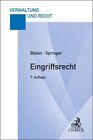 Jrg Bialon Uwe Springer Eingriffsrecht (Paperback)