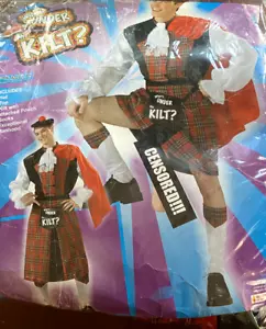 What's Under The Kilt - Funny Mens Costume - Scottish Halloween - Adult - NEW! - Picture 1 of 2
