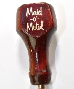 Wood Handle Maid O Metal Leather Awl Punch Tool Woodworking Pt. Pleasant NJ - Picture 1 of 5