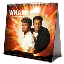 Wham! 2022 Desktop Calendar NEW Desk 12 Months George Michael