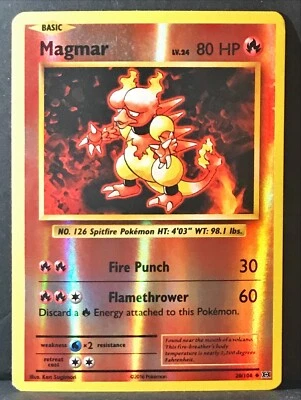 Pokémon : XY EVOLUTIONS Magmar 20/108 Reverse Holo Near Mint - Image 1 of 2
