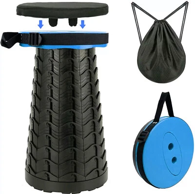 Custom Collapsible Stool With Cushion - Image 1 of 4