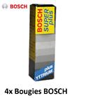 4 Bougies 0242235663 Bosch Super And Opel Kadett E Decapot 16 I 82 Ch