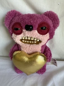 Fuggler Nightmare Gold Fugg Teddy Bear Nightmare Plush Toy 15708L Authentic - Picture 1 of 4