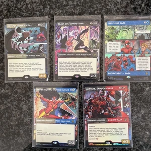 Magic: The Gathering Spider-Man Holo Rare Bundle. 5 Karten - Bild 1 von 11