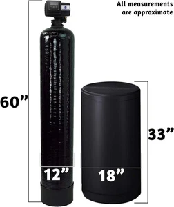 AFWFilters 2 pies cúbicos (64 k) ablandador de agua para toda la casa con 10% duradero... - Imagen 1 de 5