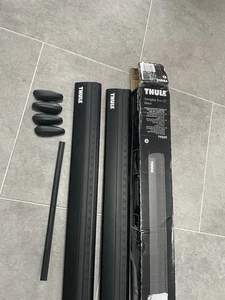 THULE WingBar Evo 127cm Black Roof Bars 711320 127 - Picture 1 of 6