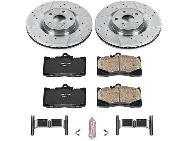 Front Brake Pad and Rotor Kit For 11-13 Lexus GS350 GS450h GS460 IS350 KY47J1 Foto 1 de 1