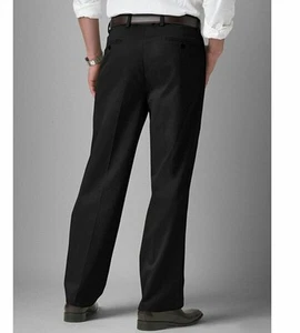 MENS BIG & TALL FLEECE LINED DRESS PANTS CLASSIC FIT-UNFINISHED HEM-SIZE 46 - Picture 1 of 2