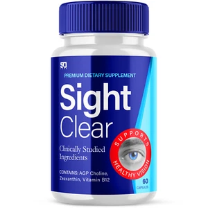 Sight Clear - Support Healthy Eye Vision for Clarity & Focus 60 Capsules - Picture 1 of 8