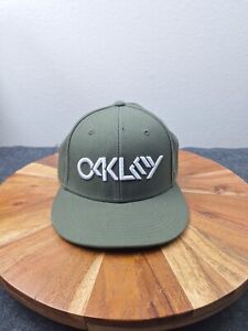 Oakley Octane Adult One Size Green Flatbill Snapback Sport Hat