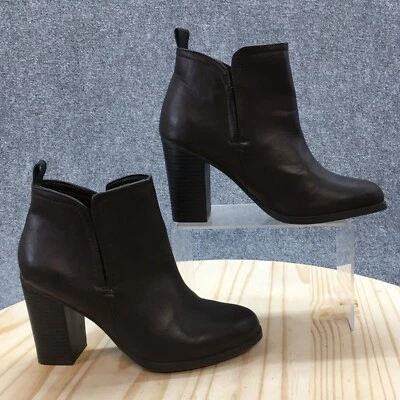 American Rag Cie Botas Mujer 7 M Aseleste Botines Marrón Imitación Cuero Foto 1 de 4