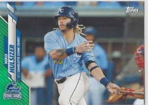 2020 Topps Pro Debut NIKO HULSIZER Green Rookie Card #13 Rays 89/99 - Picture 1 of 1