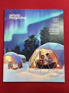 Airbnb Magazine Dec/Jan 2020 Your Winter Wonderland Bucket List New - Imagen 1 de 2