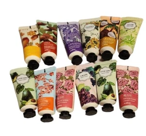 Plant Hand Cream Set (12) Natural Pure Ingredient Lotions - Picture 1 of 9