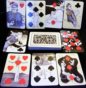 SEALED NEW ~ PLAYING CARD ORACLES DIVINATION DECK 2.5" BY 3.5" FORTUNETELLING - Picture 1 of 1