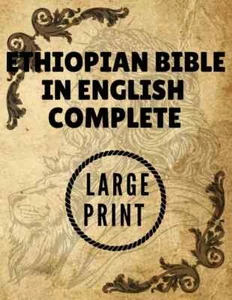 Ethiopian Bible In English Complete 88 Books Large Print Paperback – Large... - Picture 1 of 2