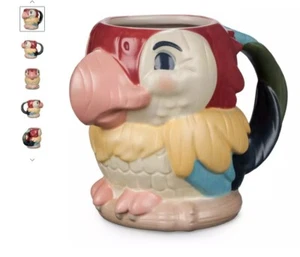 Disney's-Parks Jose Keramik Kaffeebecher, Walt Disneys verzaubertes Tiki Zimmer-Neu mit Etikett - Bild 1 von 1