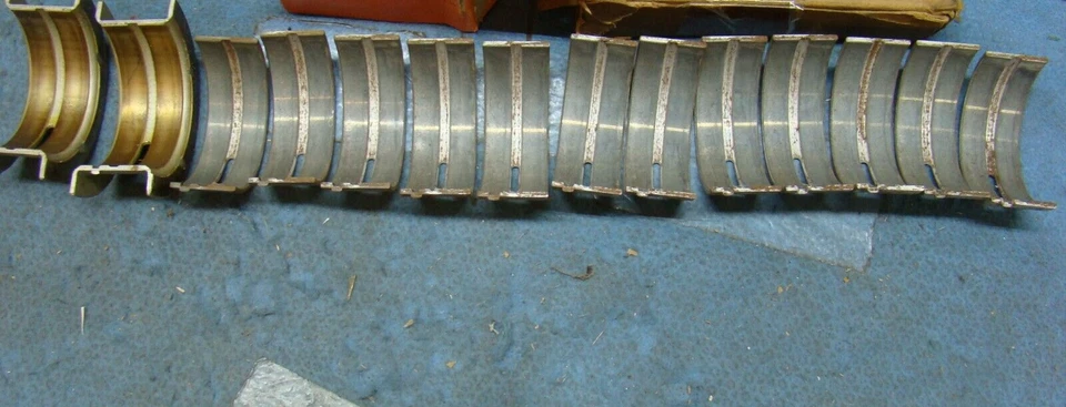1965 - 77 Ford 200 Main Bearing Set 020 Mustang Fairlane Maverick 7 MAIN USA - Image 1 of 1