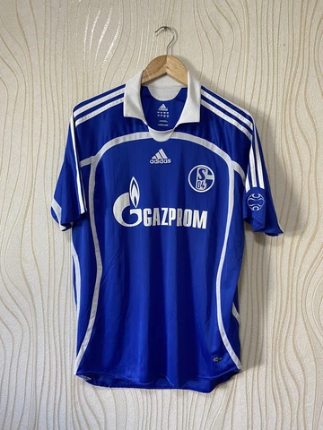 SCHALKE 2007 2008 HOME FOOTBALL SHIRT SOCCER JERSEY ADIDAS 636895 sz L Cover